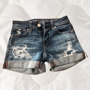 American Eagle jeans shorts super super stretch